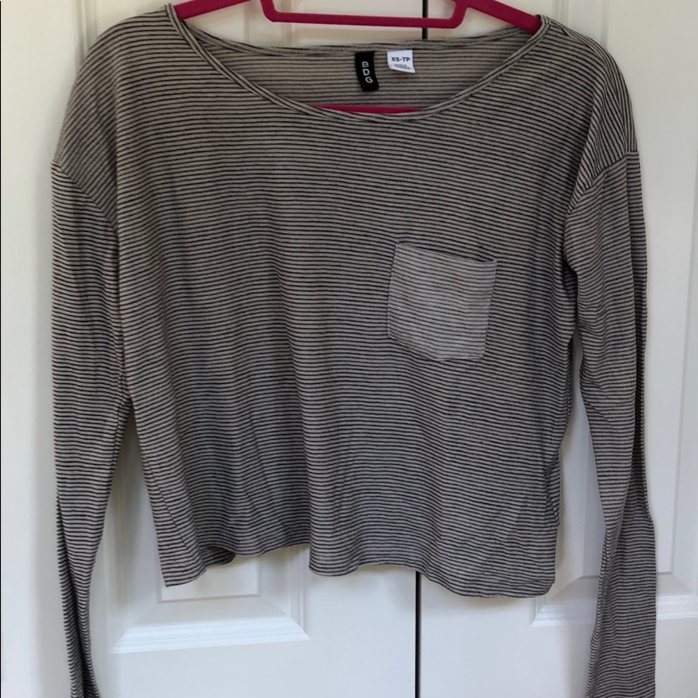BDG Striped Long Sleeve